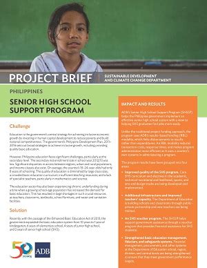 The Senior High School Support Program .